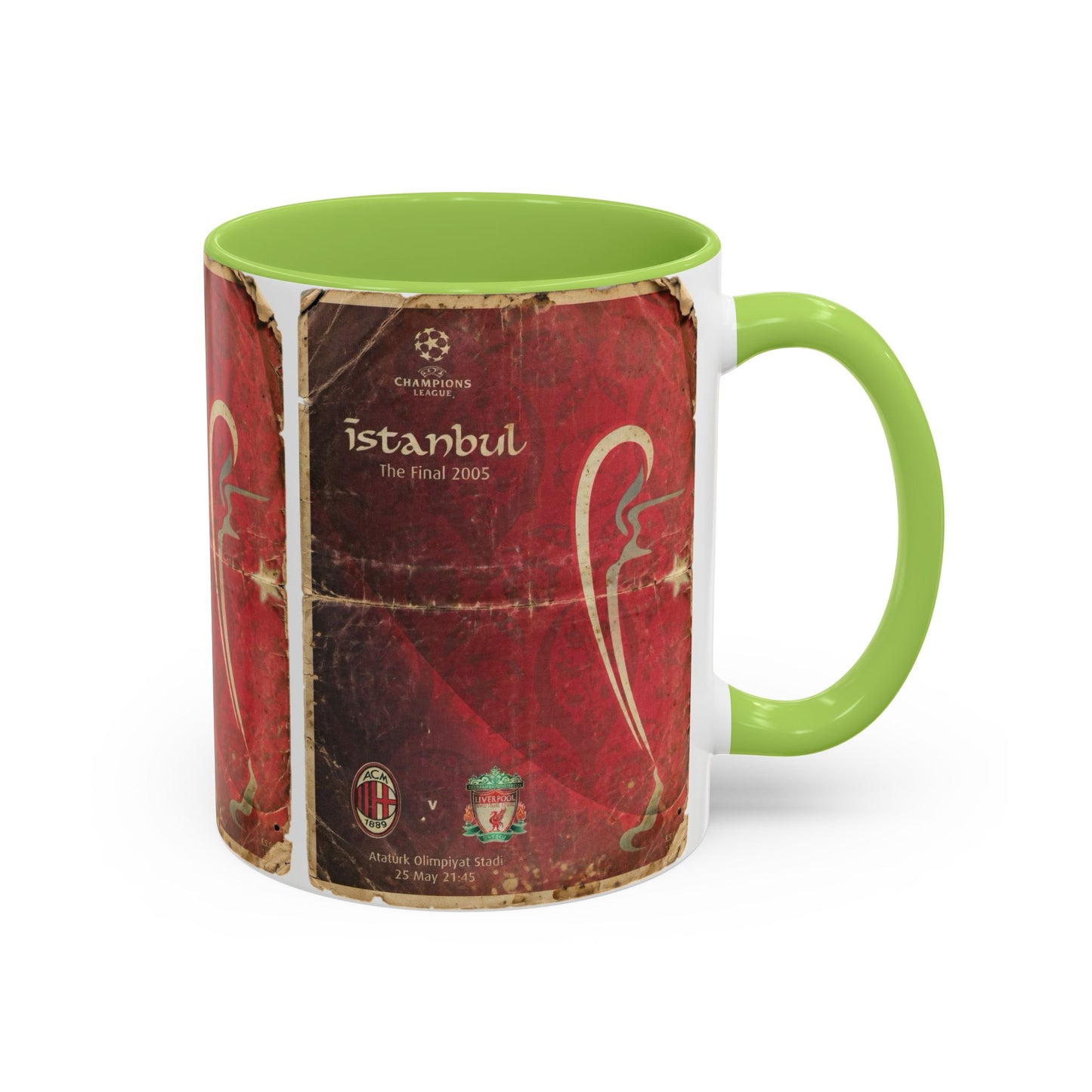 2005 UCL Final Liverpool AC Milan Poster Coffee Mug (11, 15oz)