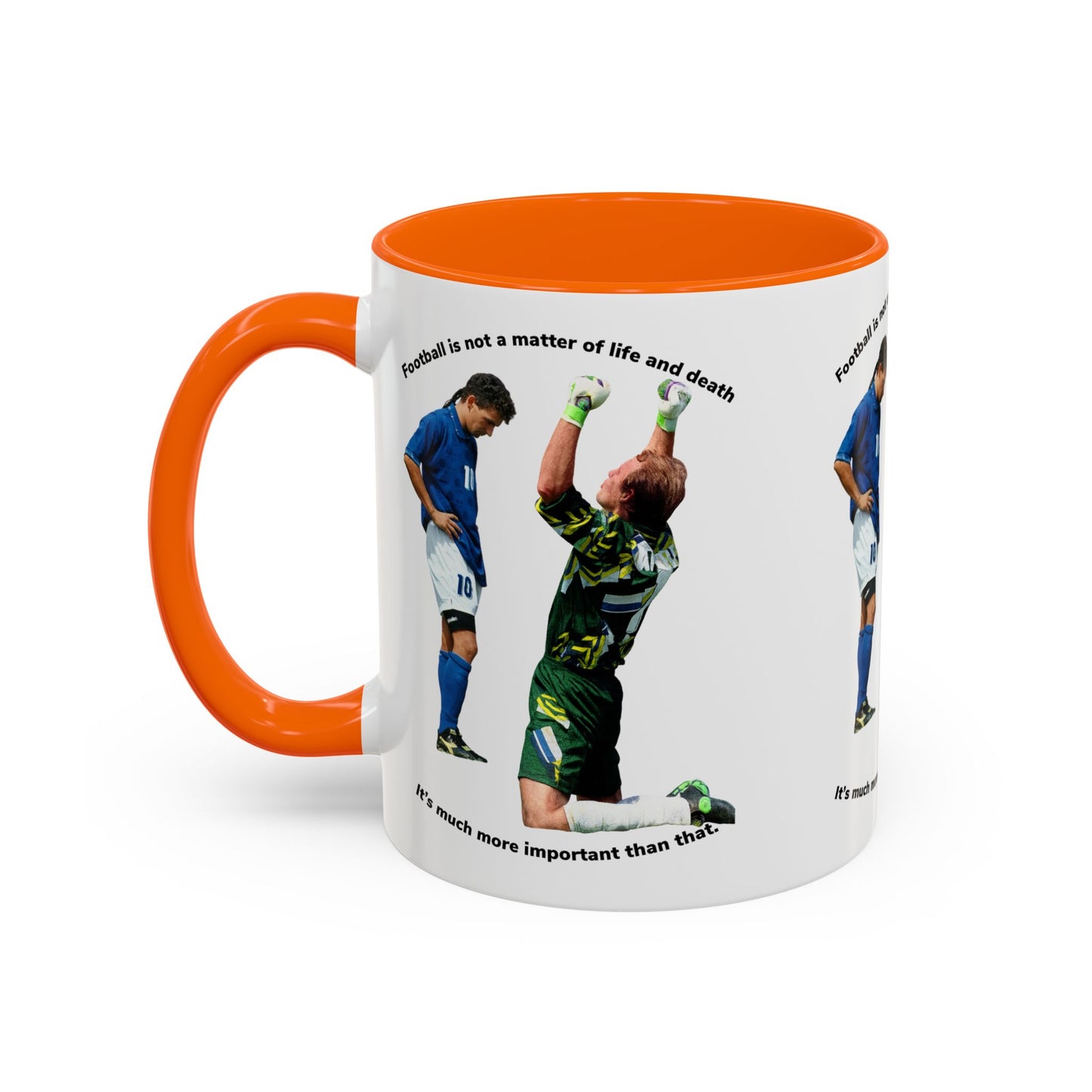 Roberto Baggio Football Life and Death Mug