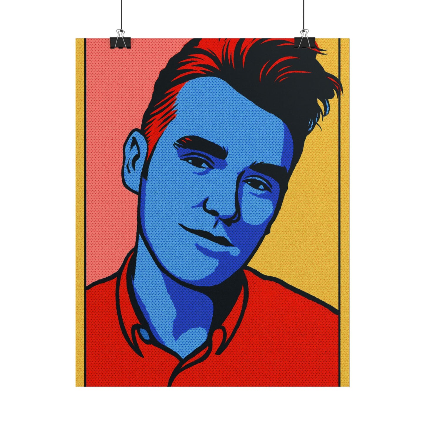 Morrissey Pop Art Poster