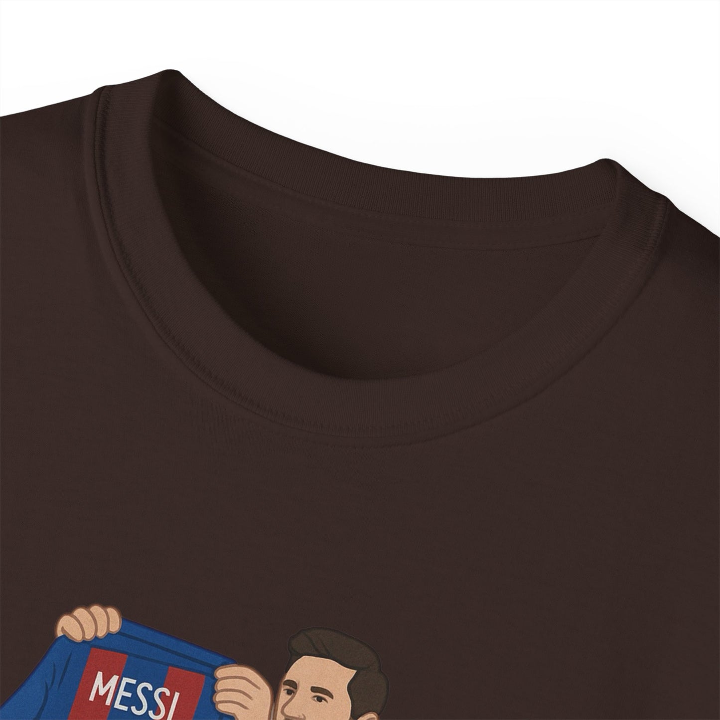 Lionel Messi Cartoon Subbuteo T-Shirt - Barcelona