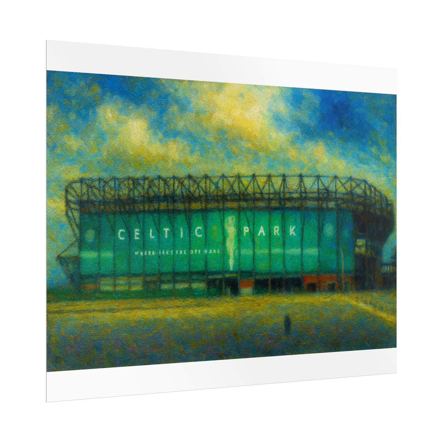 Celtic FC Celtic Park Art Print Poster