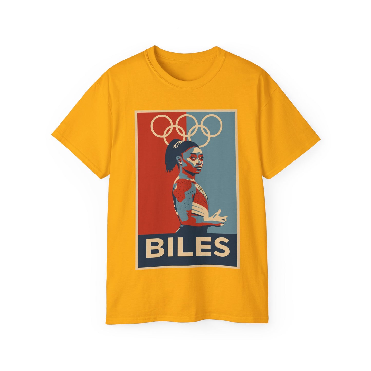 Simone Biles Olympic Rings T-Shirt