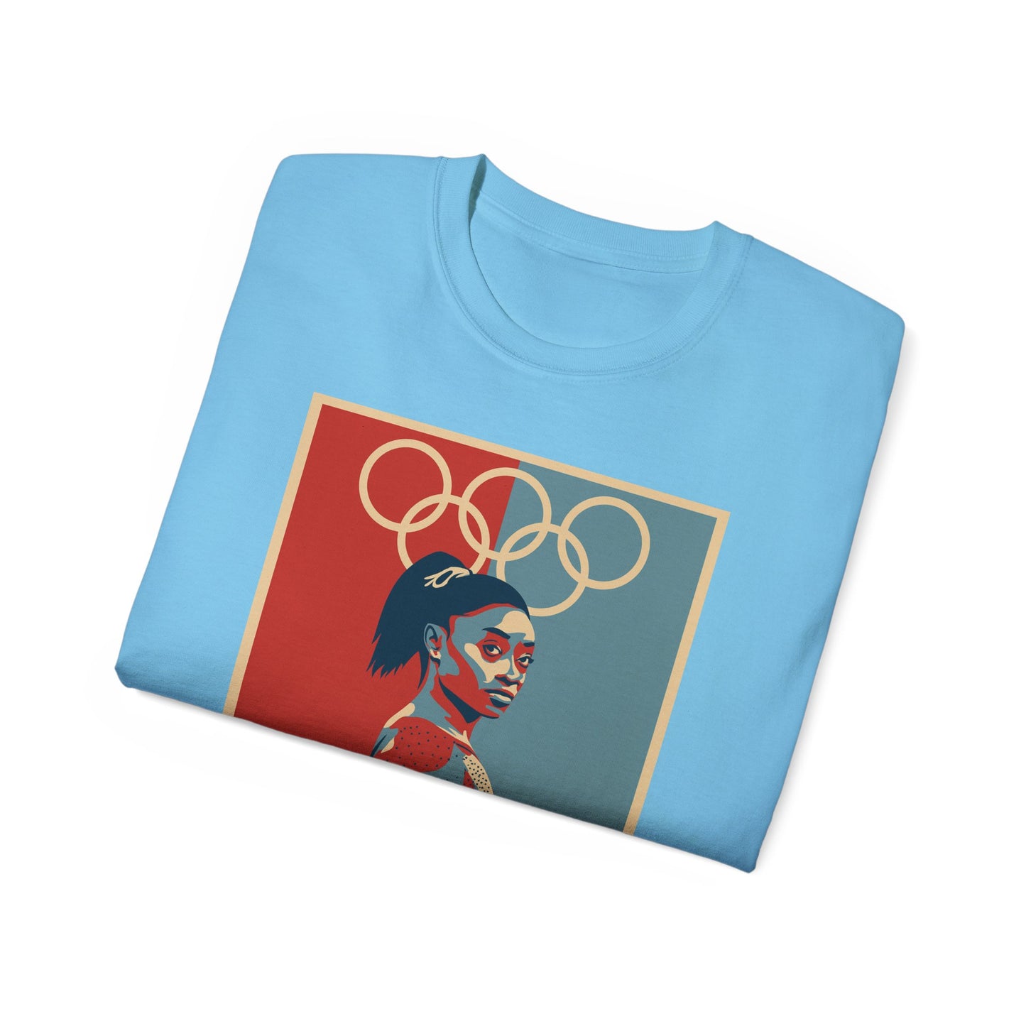 Simone Biles Olympic Rings T-Shirt
