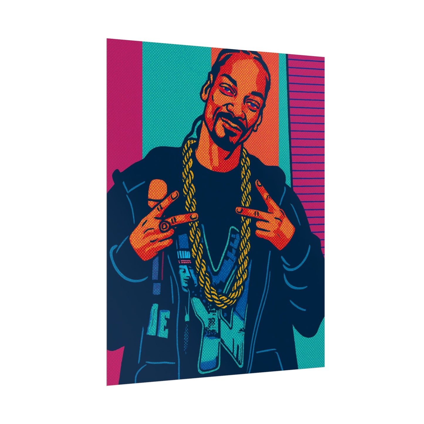 Snoop Dogg Pop Art Poster
