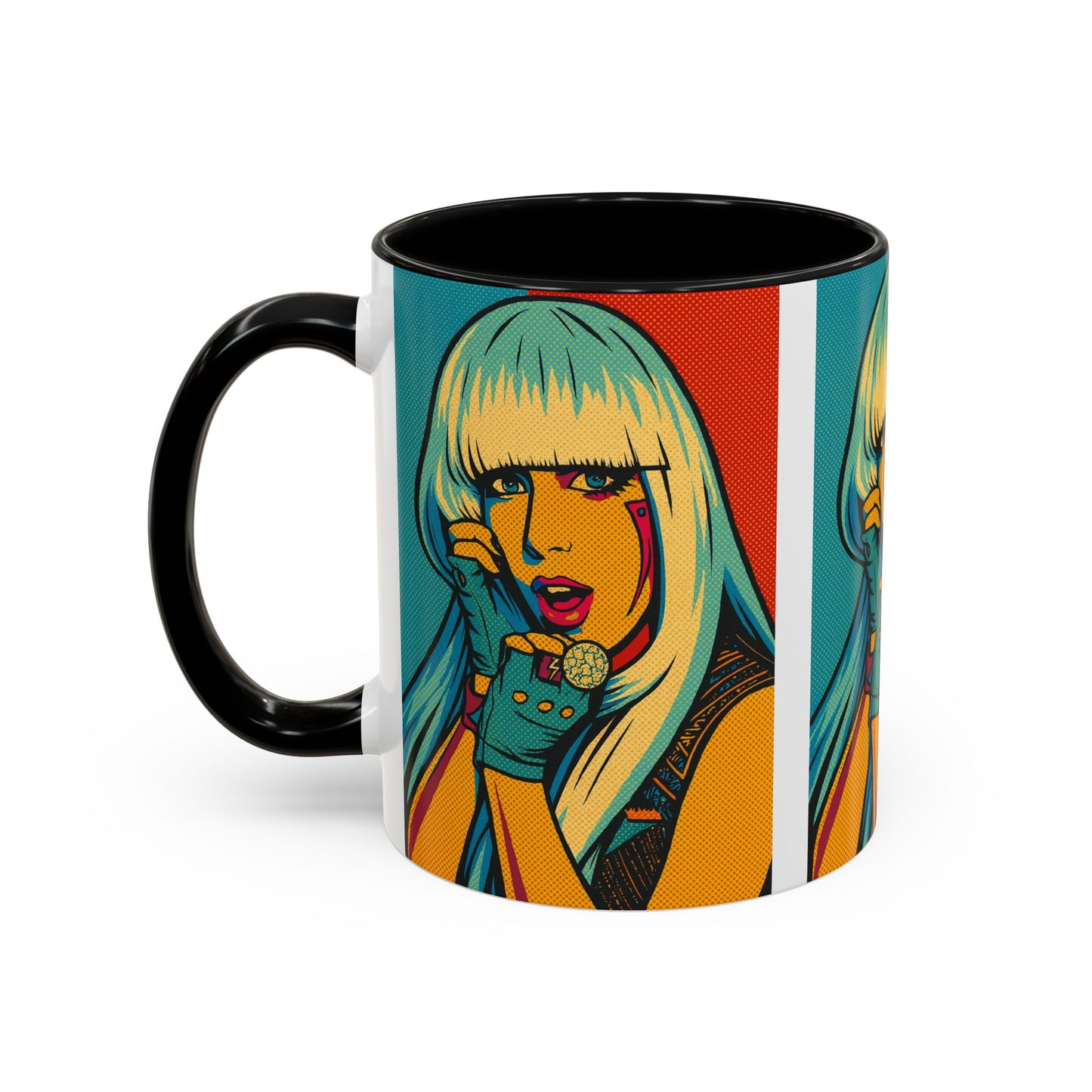 Lady G a g a Pop Art Mug