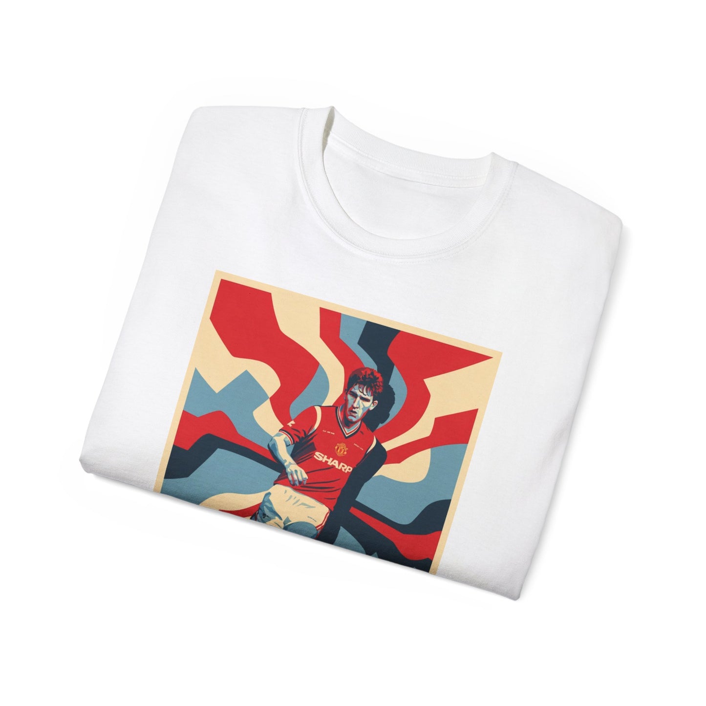 Norman Whiteside Unisex Ultra Cotton Tee