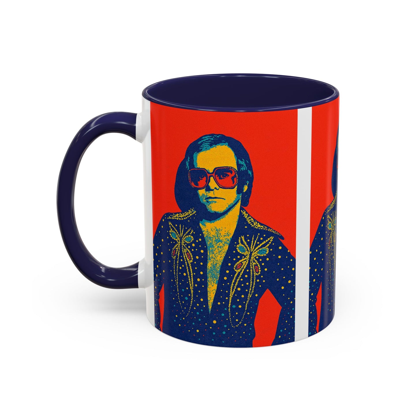 E. John Pop Art Mug