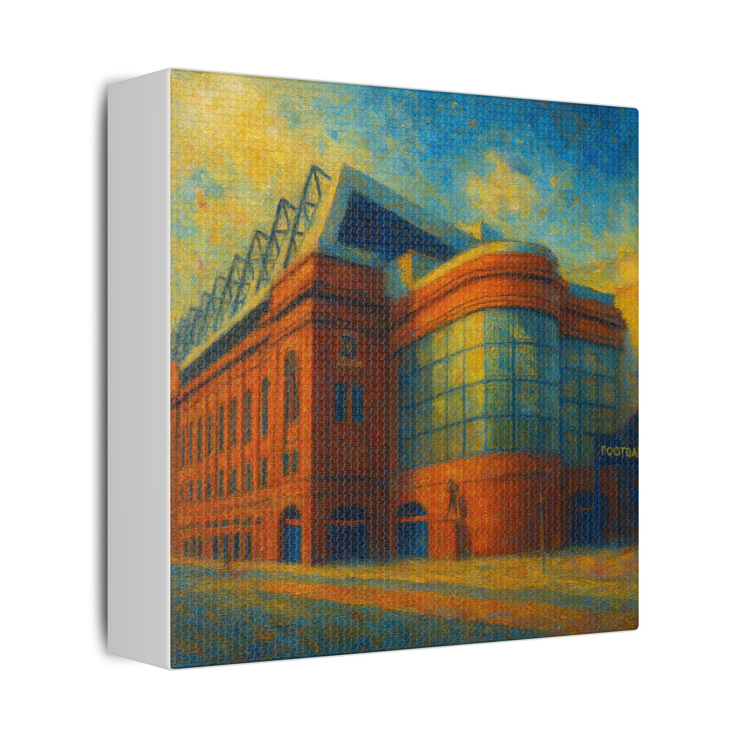 Rangers FC Ibrox Stadium Canvas Wall Art