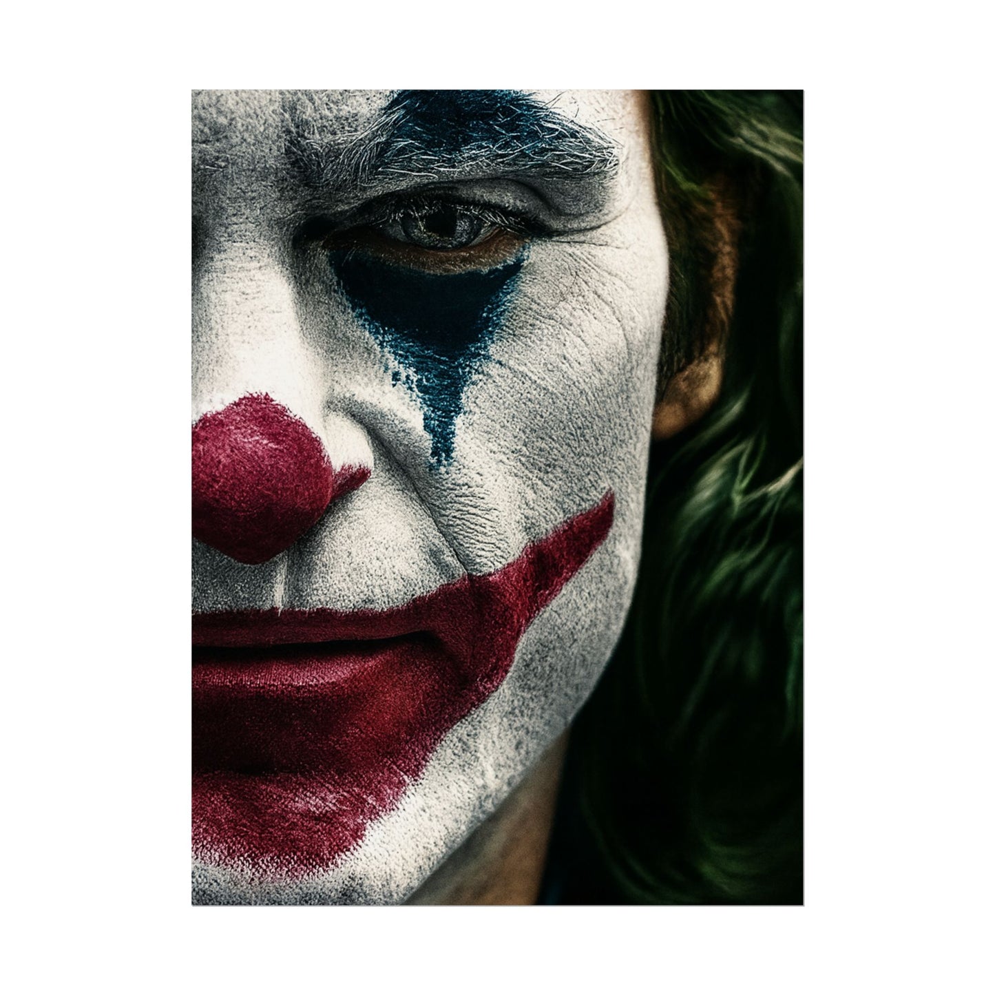 Joker Half Face Poster