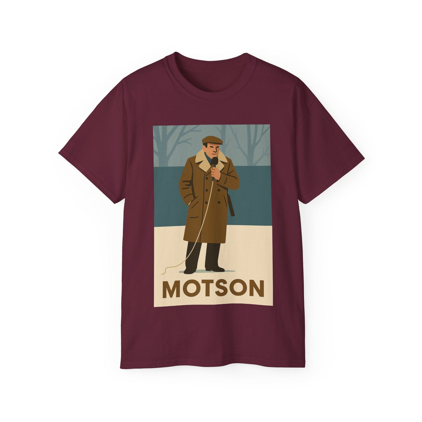 John Motson In The Snow T-Shirt