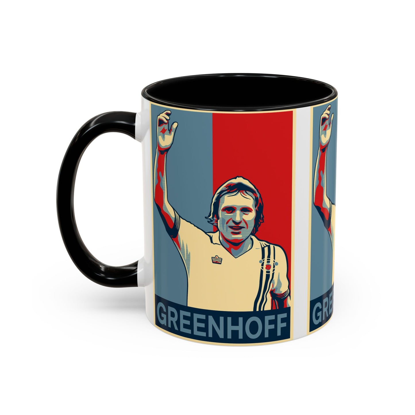 Jimmy Greenhoff Hope Away Mug - Manchester United