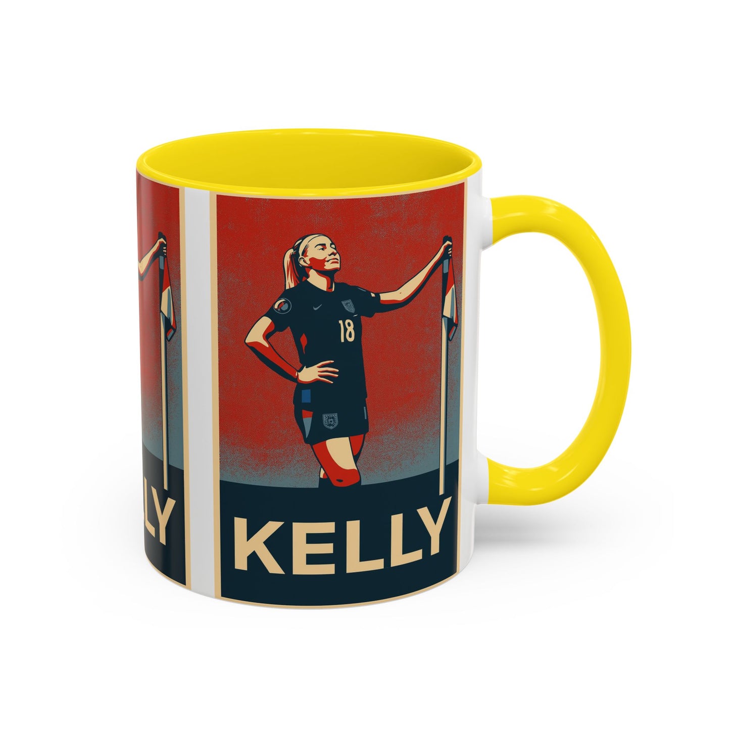 Chloe Kelly Corner Flag Mug England