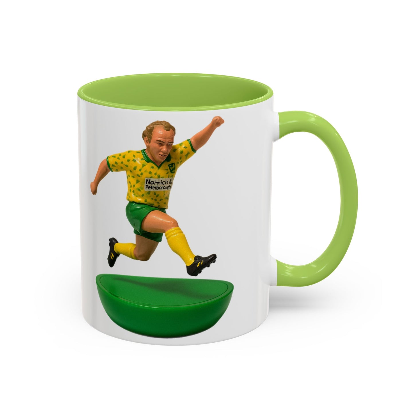 Jeremy Goss Subbuteo Mug - Norwich City