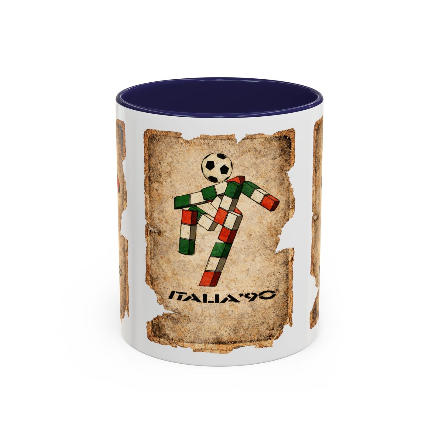 Italia 90 Ciao Mascot Poster Coffee Mug (11, 15oz)