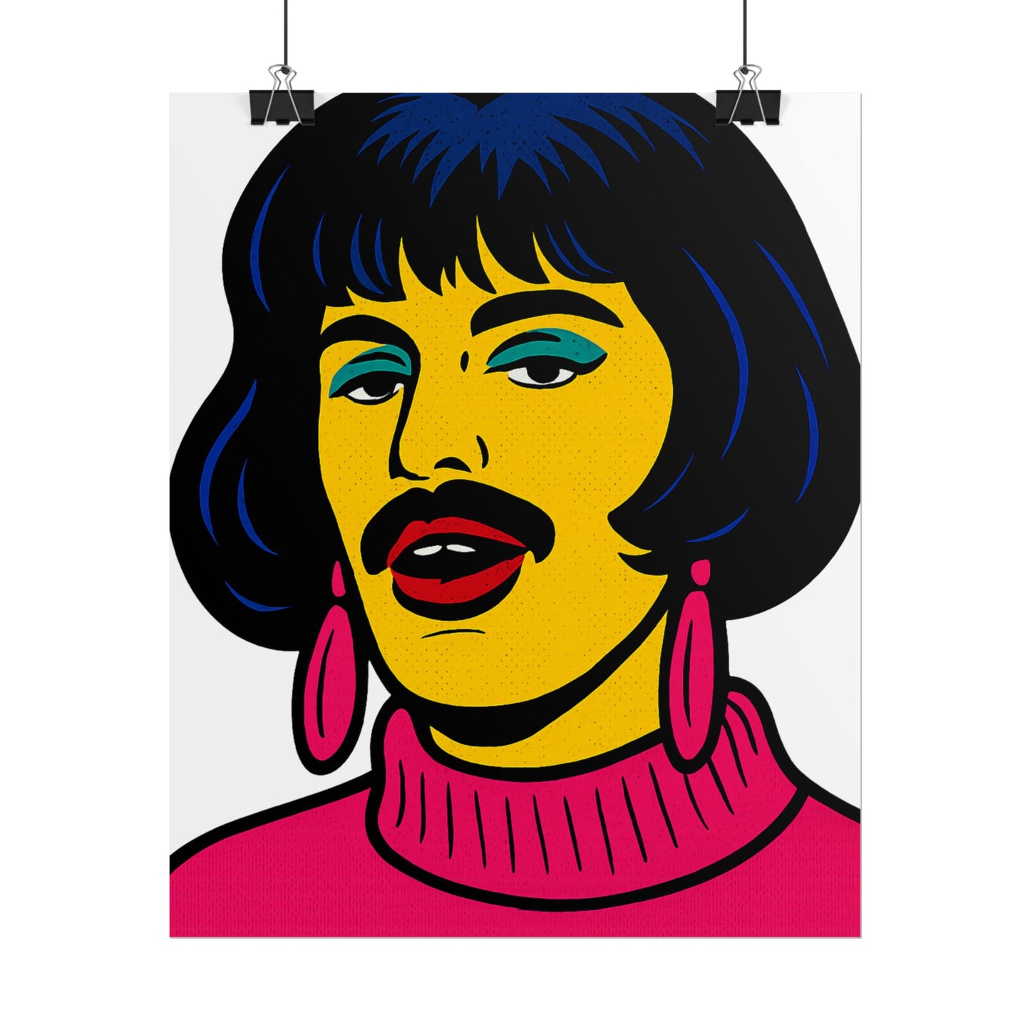 Mercury Pop Art I Want To Break Free Poster