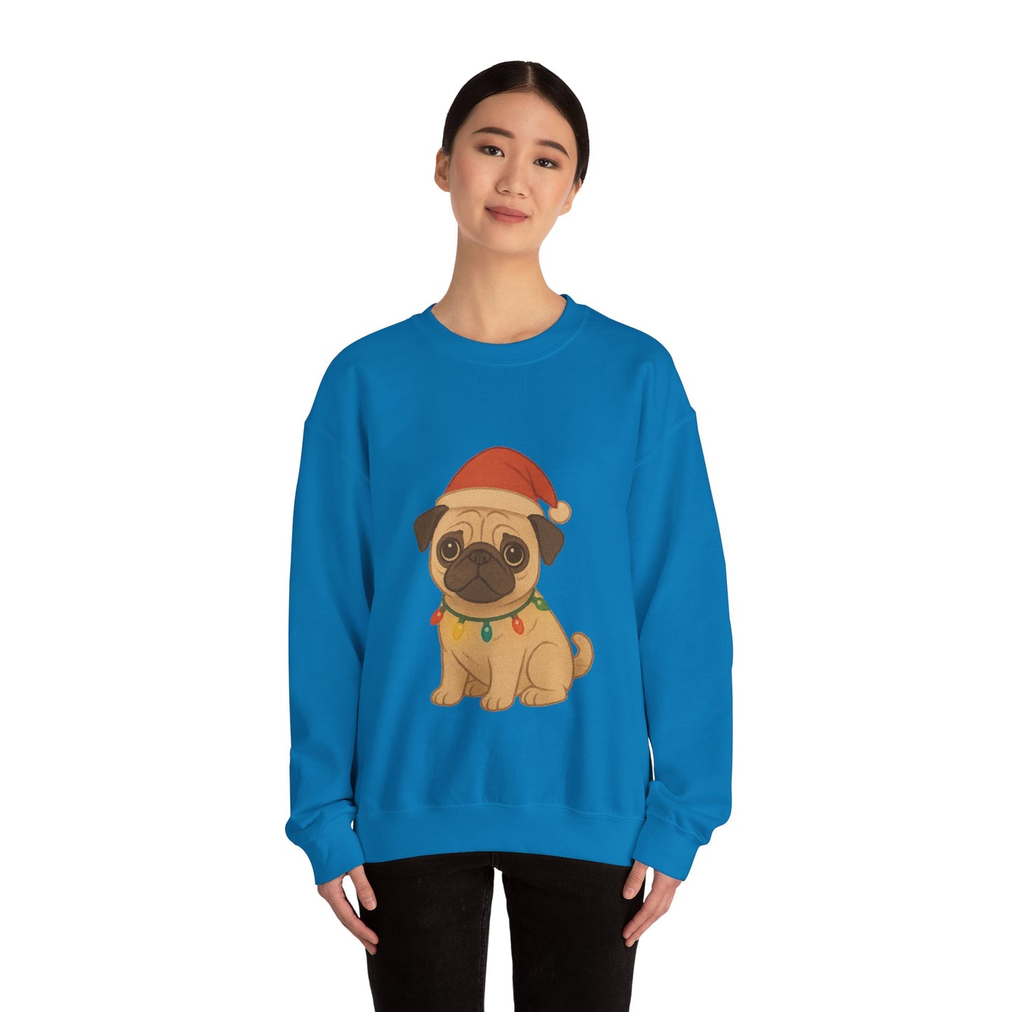 Christmas Pug Puppy Jumper