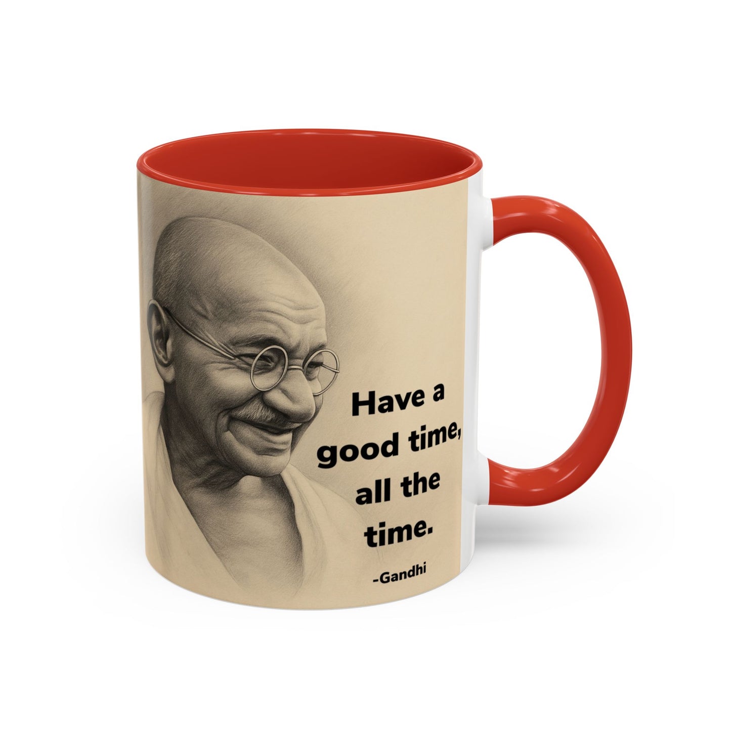 Inspirational Gandhi Quote Mug