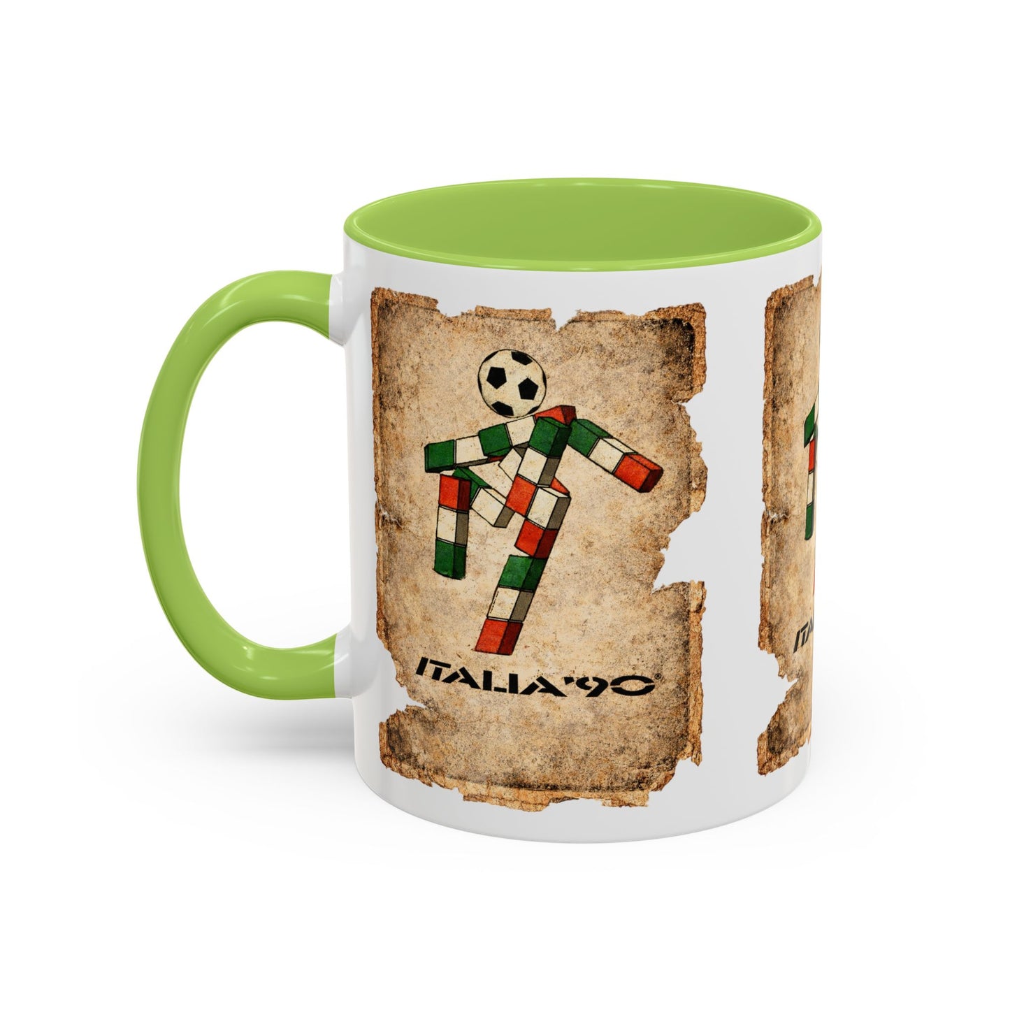 Italia 90 Ciao Mascot Poster Coffee Mug (11, 15oz)