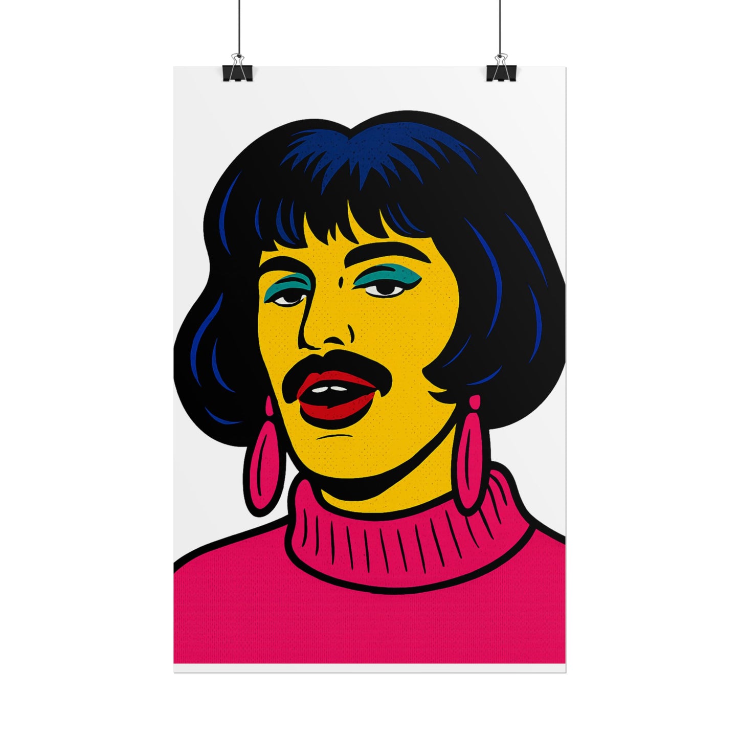 Mercury Pop Art I Want To Break Free Poster