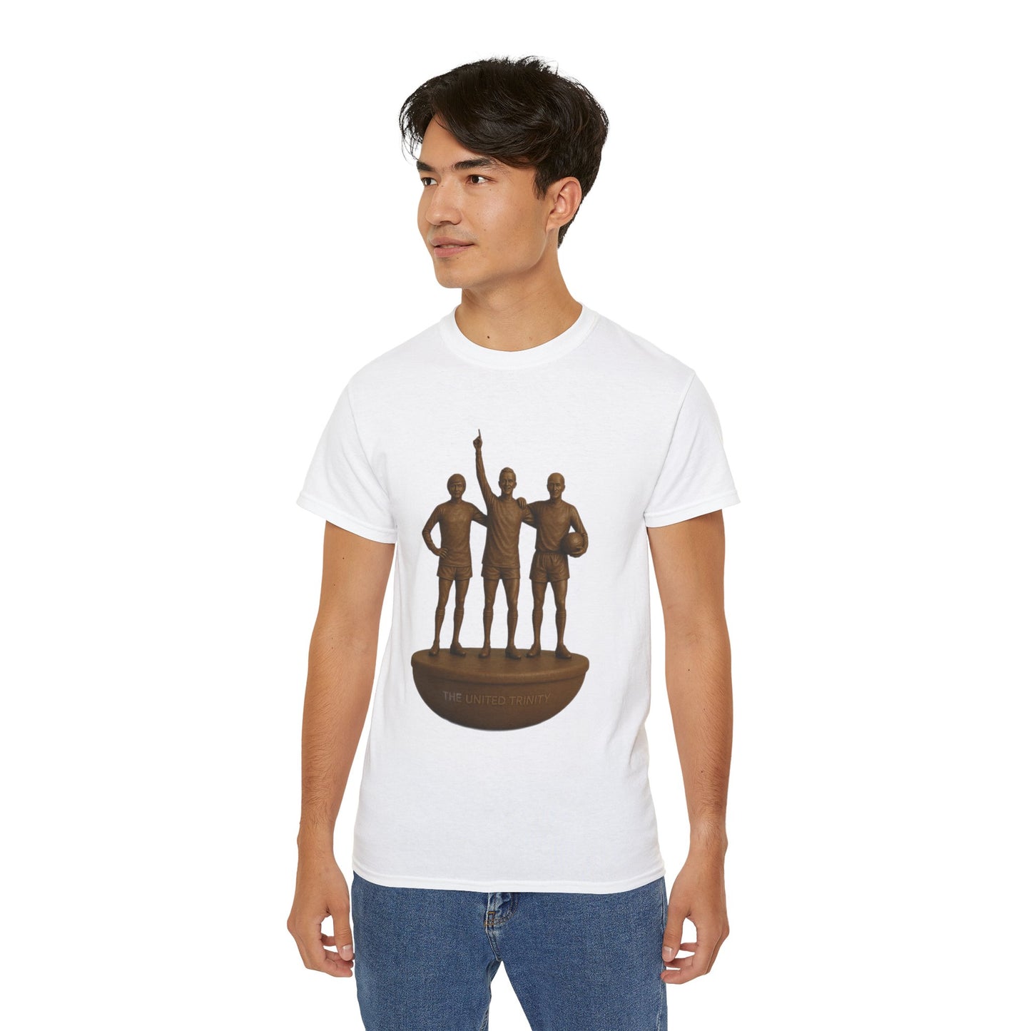 Manchester United Trinity Subbuteo Statue - Best, Law and Charlton