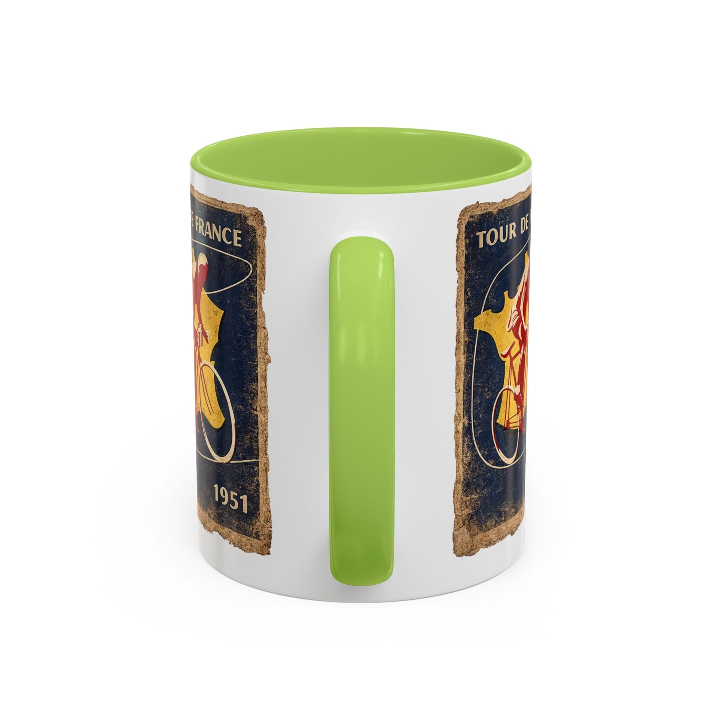 Tour de France 1951 Poster  Coffee Mug (11, 15oz)