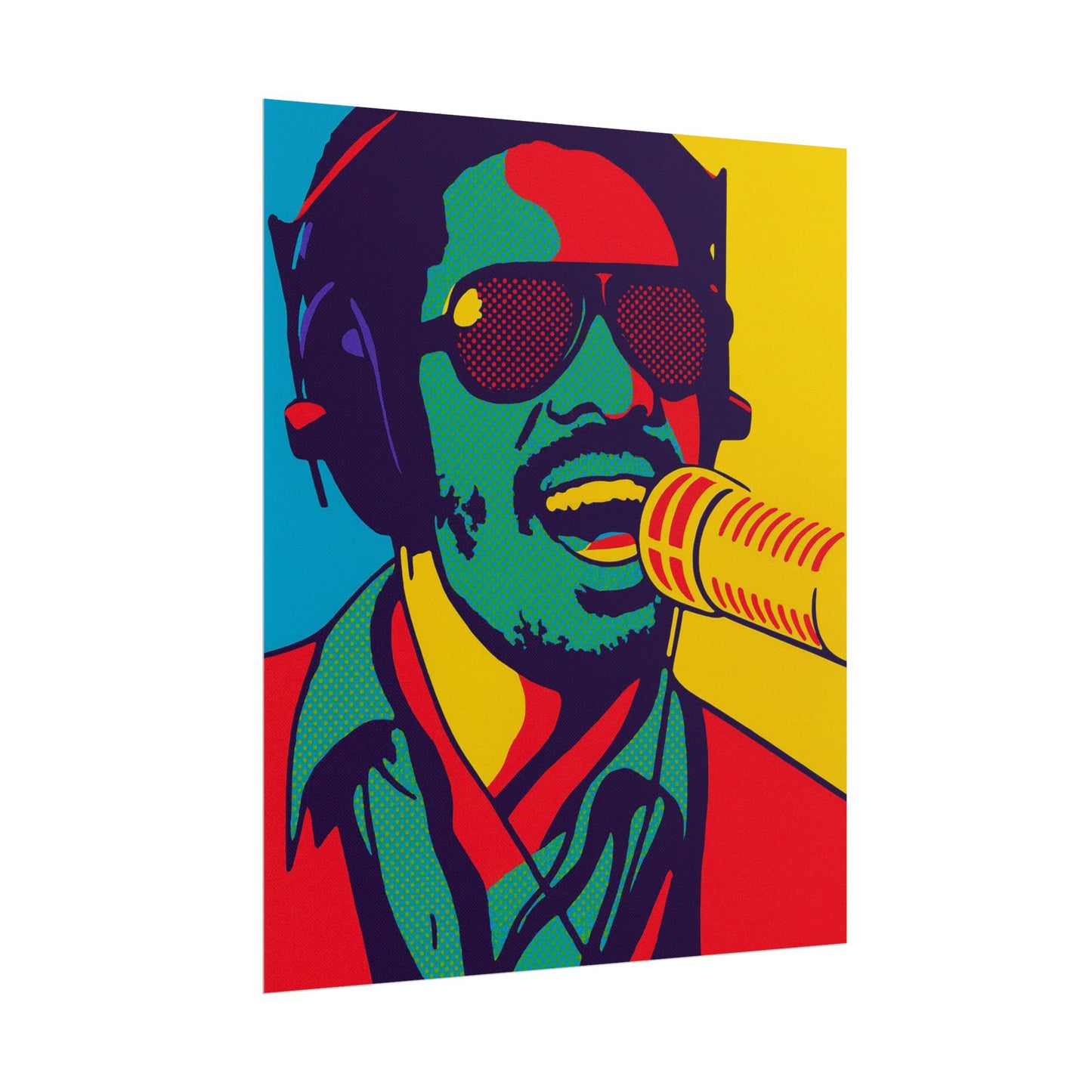 Stevie Wonder Pop Art Poster