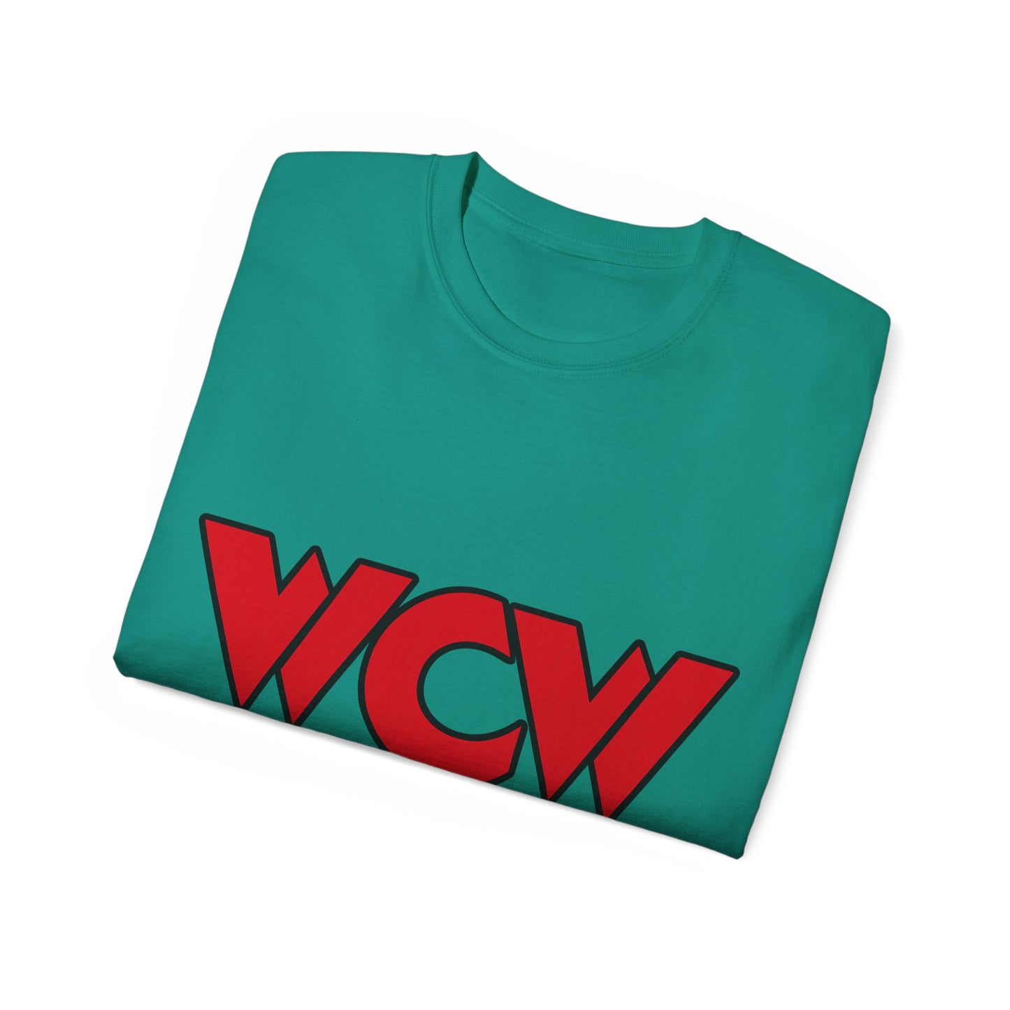 WCW Logo Red Unisex Ultra Cotton Tee