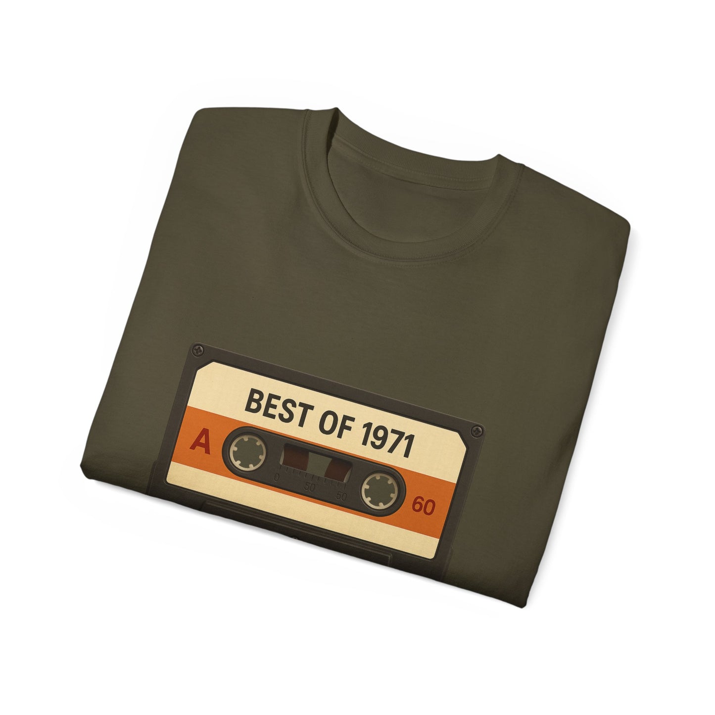 Retro Cassette Tape Best of 1971 T-Shirt