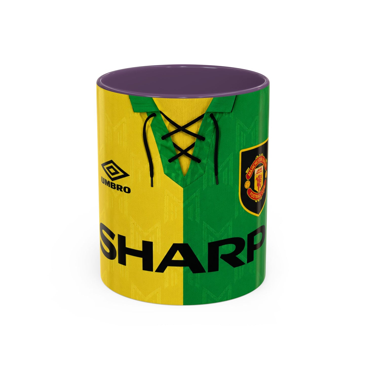 Manchester United 1992-94 Third Shirt Accent Coffee Mug (11, 15oz)