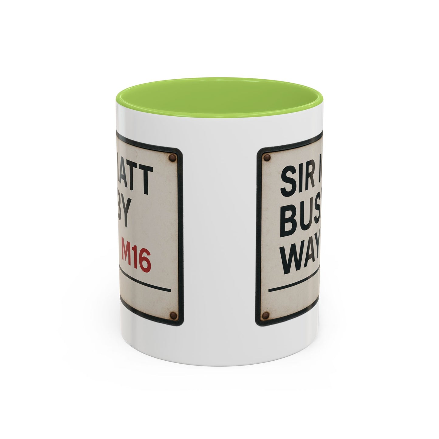 Sir Matt Busby Way Manchester United Mug