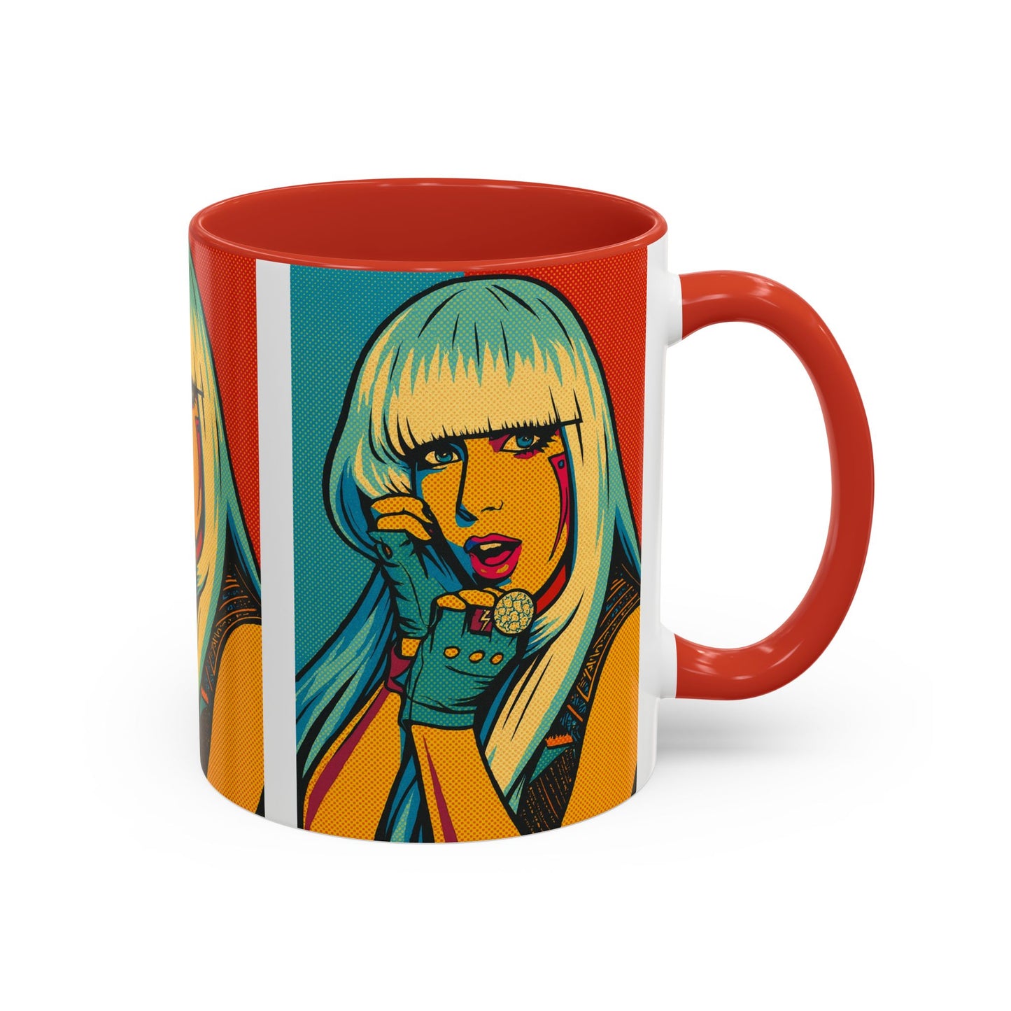Lady G a g a Pop Art Mug