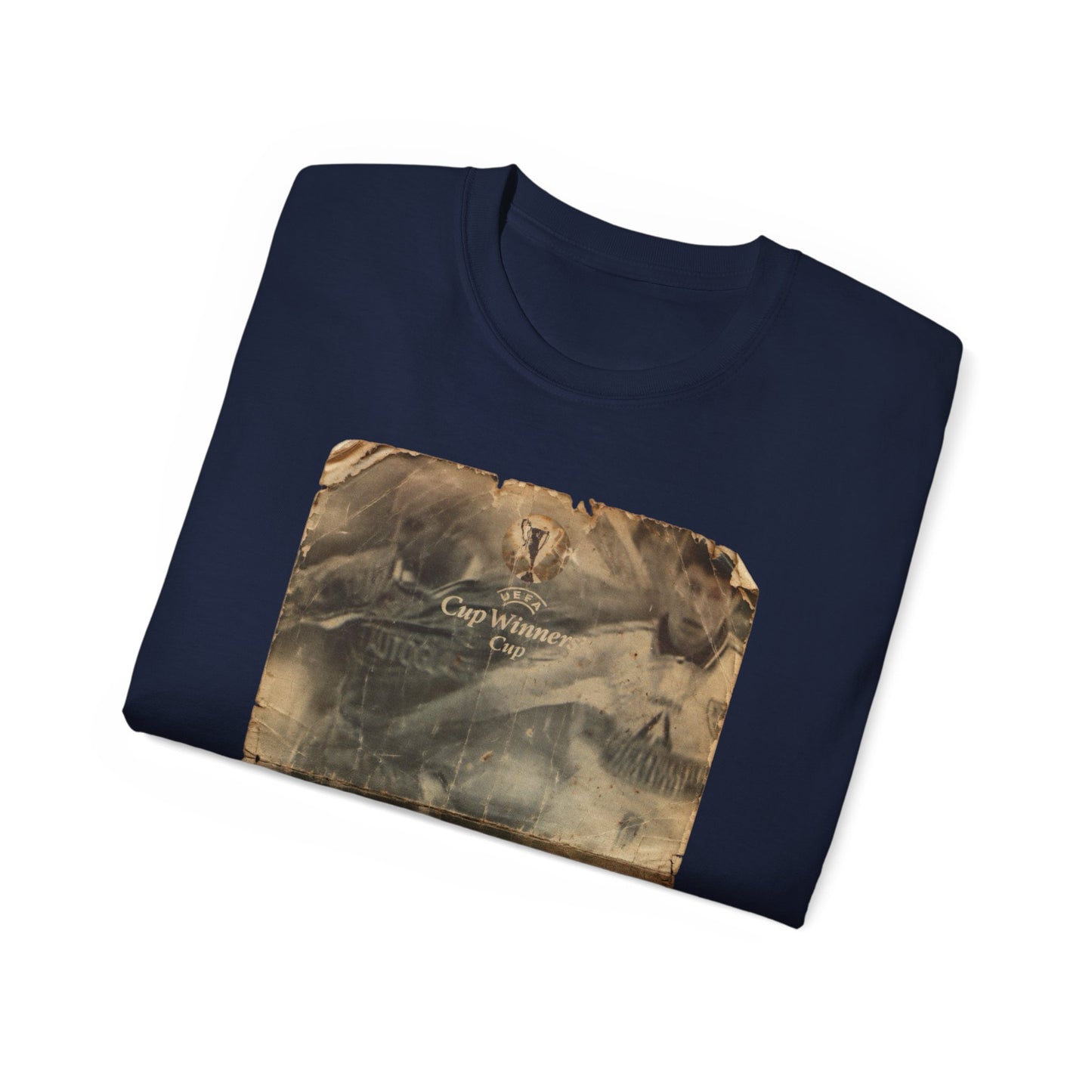 1998 European Cup Winners Cup Final Chelsea Stuttgart Poster Unisex Ultra Cotton Tee