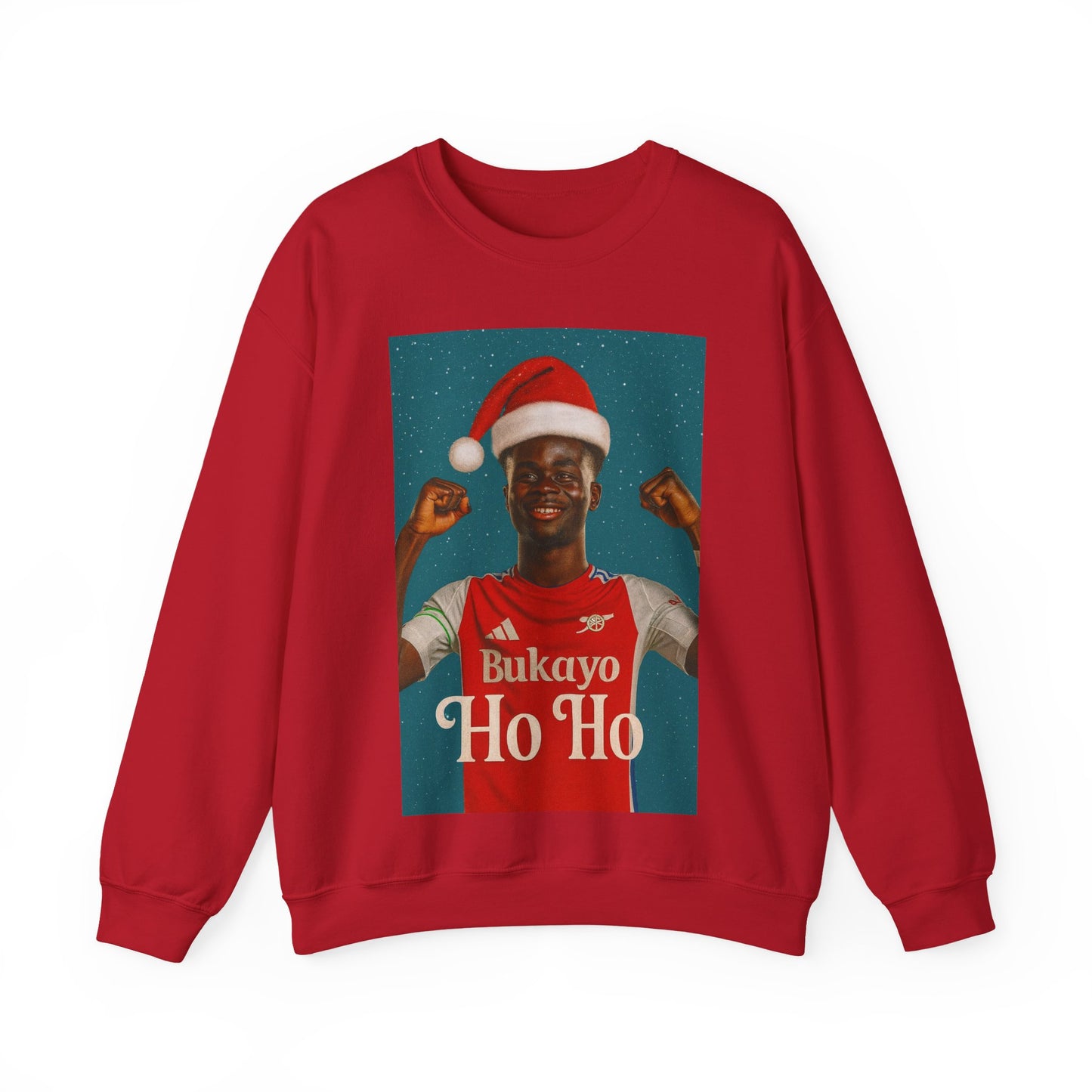 Bukayo Saka Arsenal Christmas Jumper