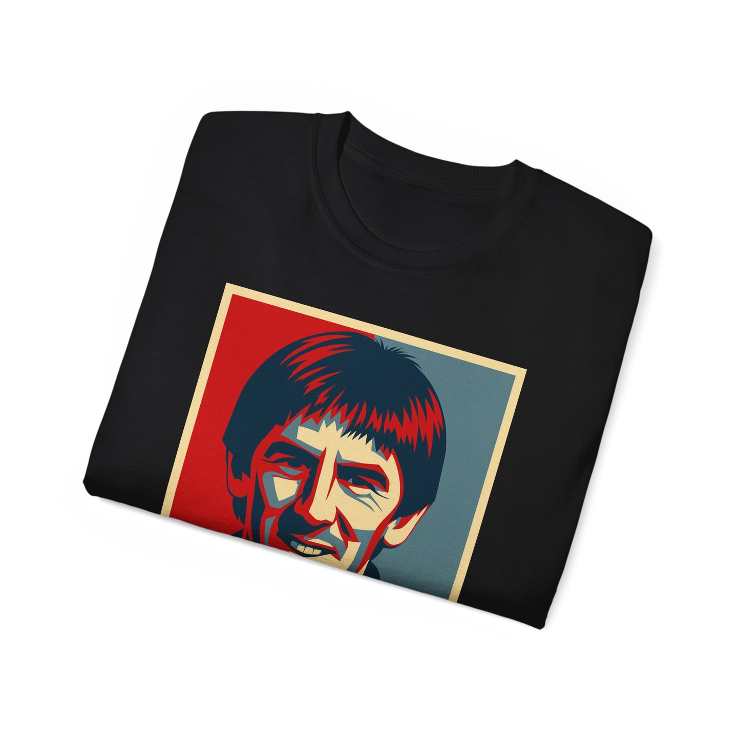 Peter Beardsley Hope Poster T-Shirt - Newcastle United