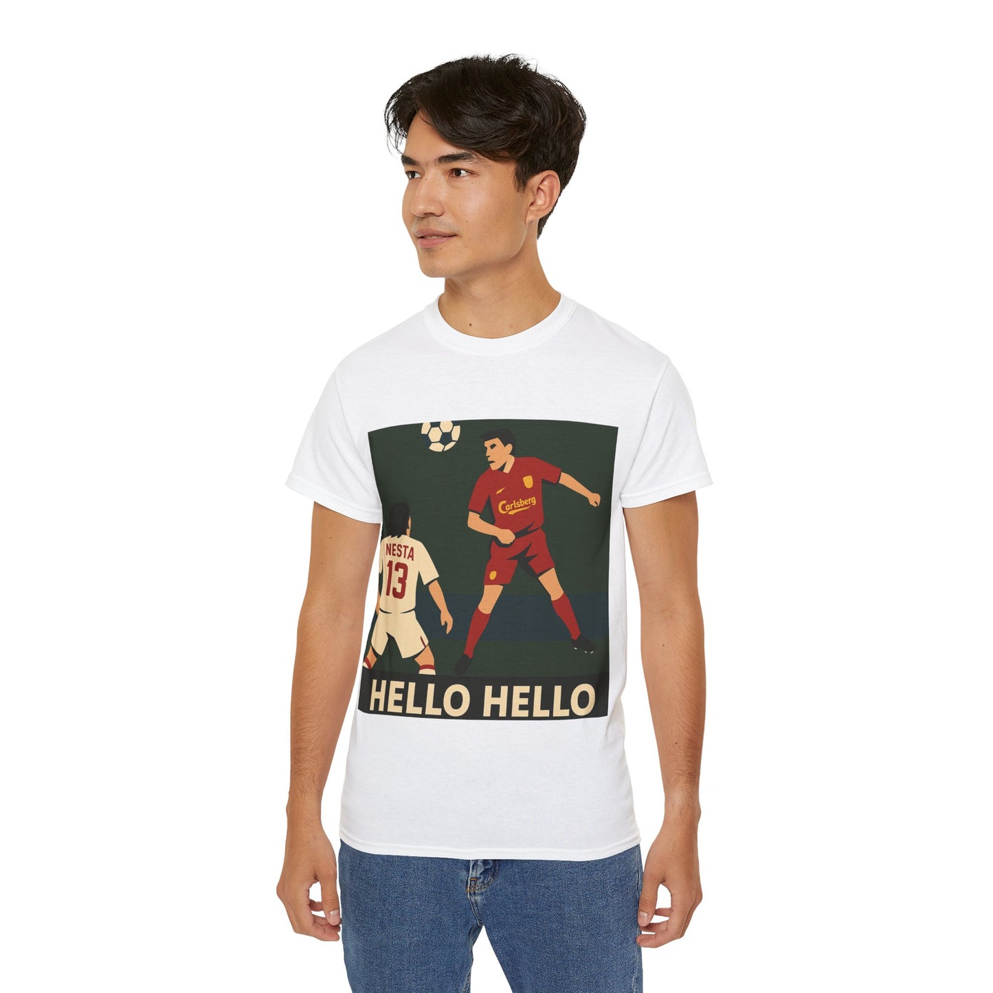 Hello Hello Steven Gerrard T-Shirt - Liverpool