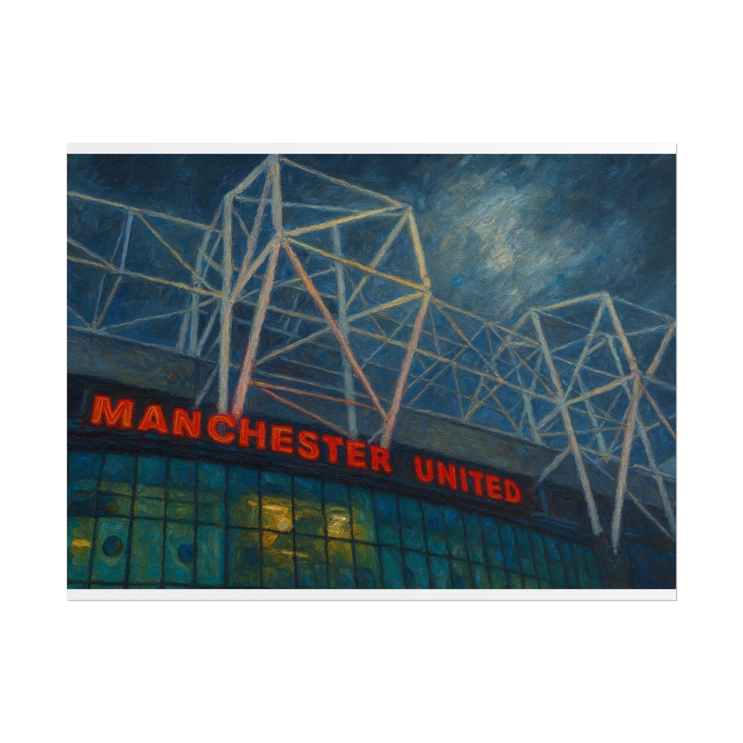 Manchester United Old Trafford Rolled Poster