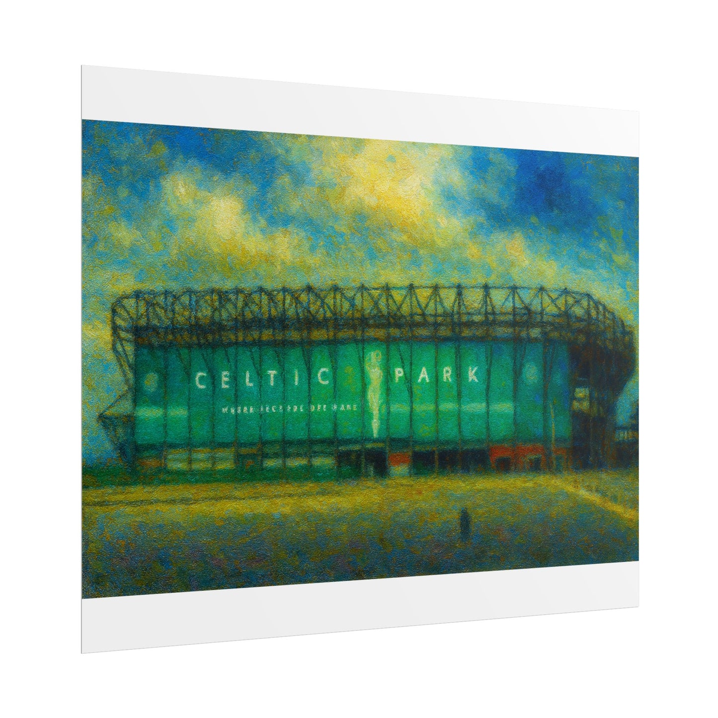 Celtic FC Celtic Park Art Print Poster