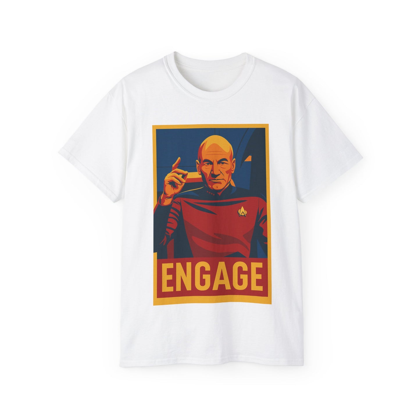 Captain Picard Engage T-Shirt