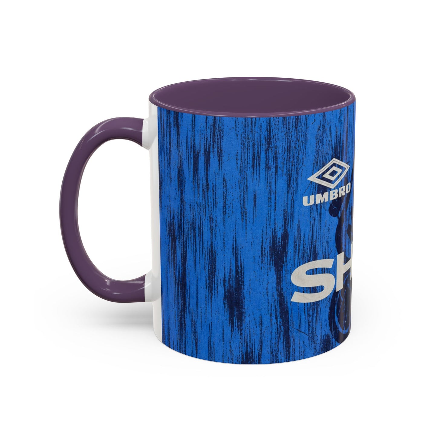 Manchester United 1992-93 Away Shirt Accent Coffee Mug (11, 15oz)