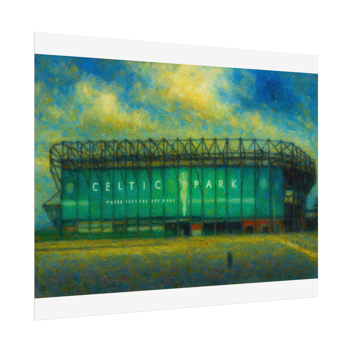 Celtic FC Celtic Park Art Print Poster