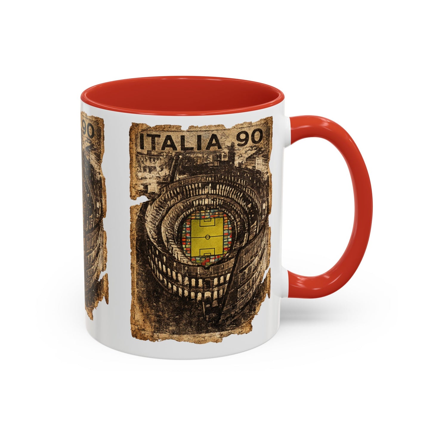 Italia 90 World Cup Poster Coffee Mug (11, 15oz)