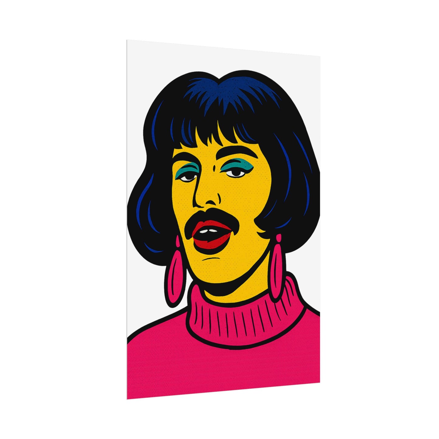 Mercury Pop Art I Want To Break Free Poster