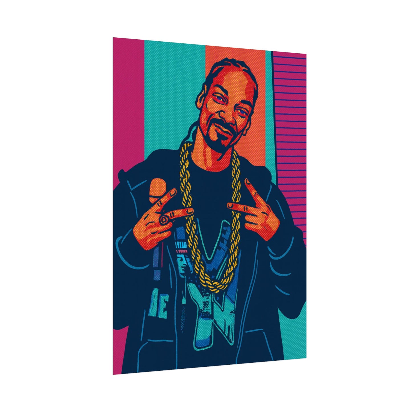 Snoop Dogg Pop Art Poster