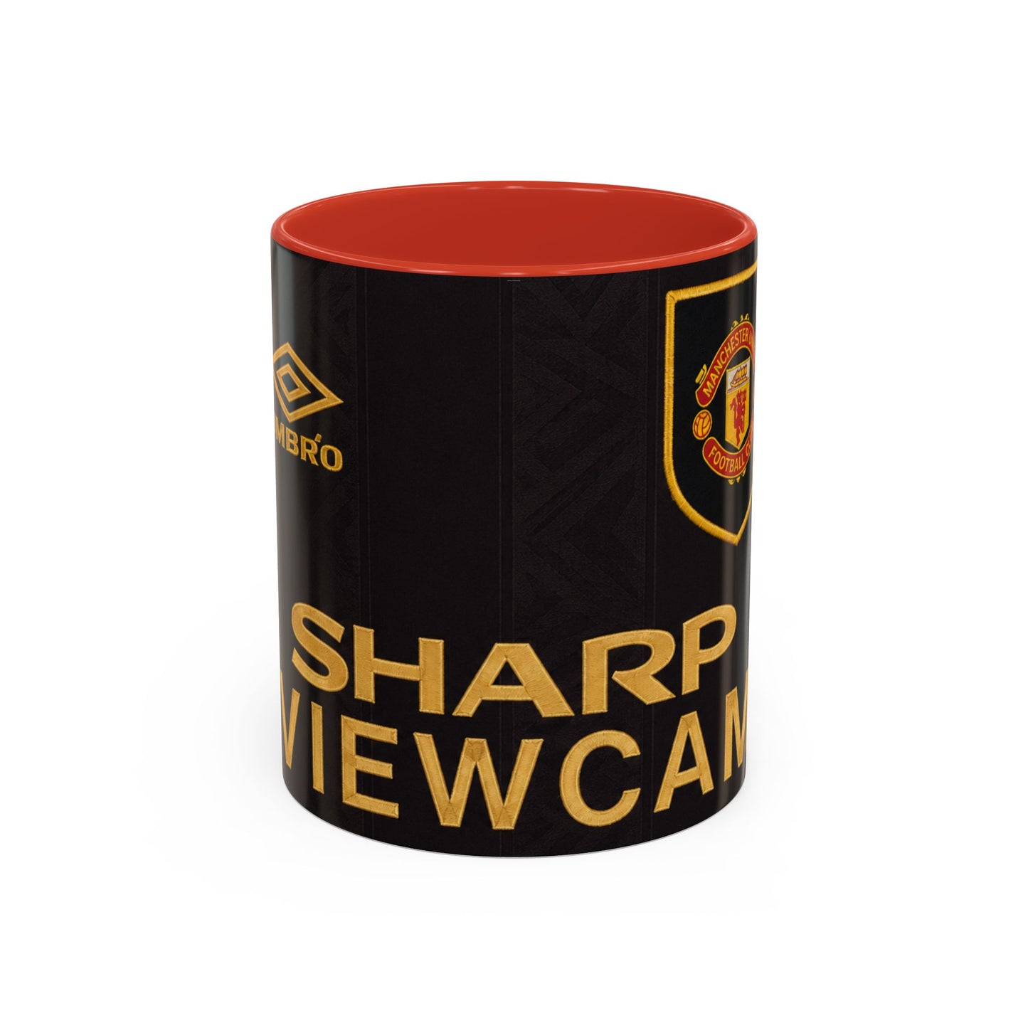 Manchester United 1993-95 Away Shirt Accent Coffee Mug (11, 15oz)