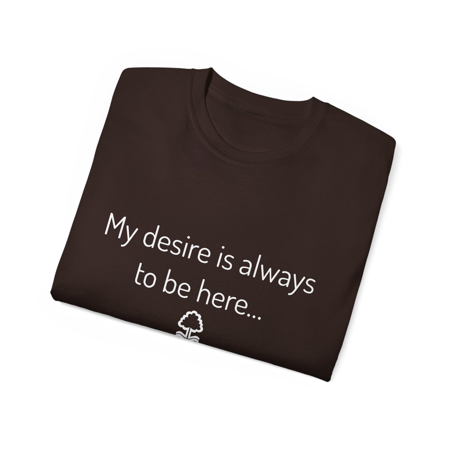 My Desire Is Always to Be Here Nottingham Forest T-Shirt