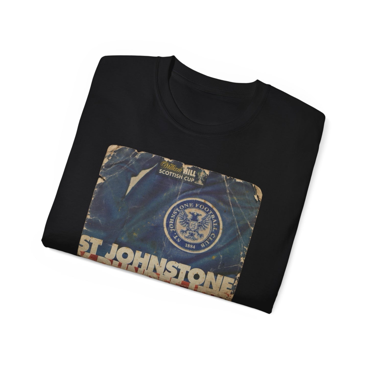 2014 Scottish Challenge Cup Final Dundee United St Johnstone Programme Poster Unisex Ultra Cotton Tee