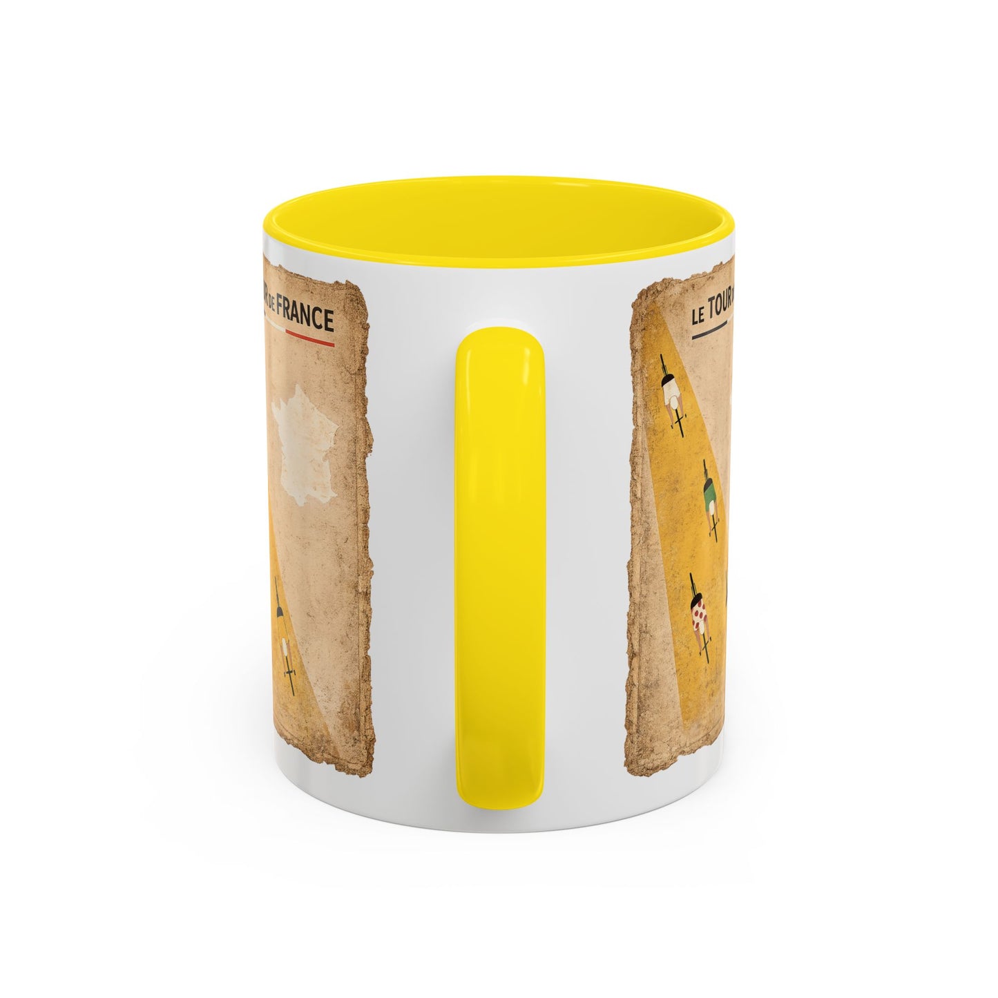 Tour de France Road Accent Coffee Mug (11, 15oz)