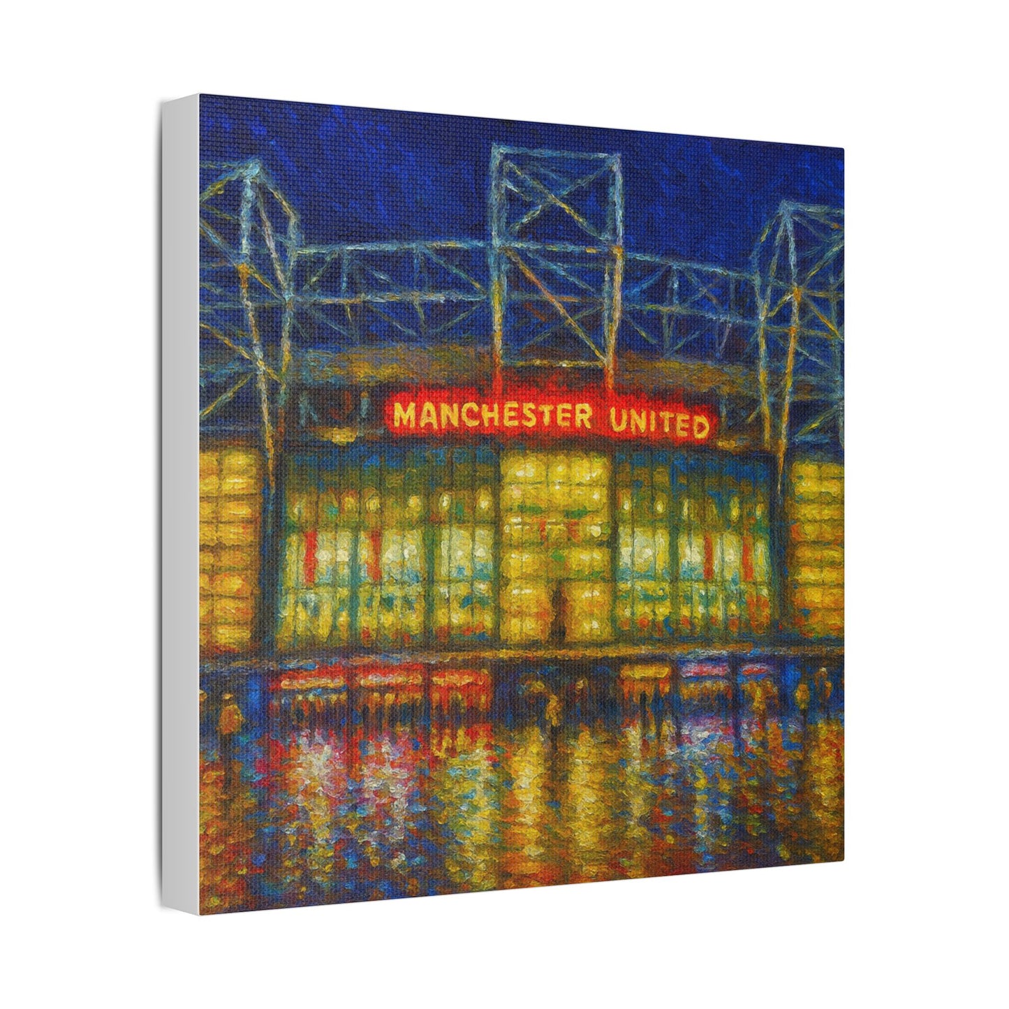 Manchester United Old Trafford Art Print Canvas
