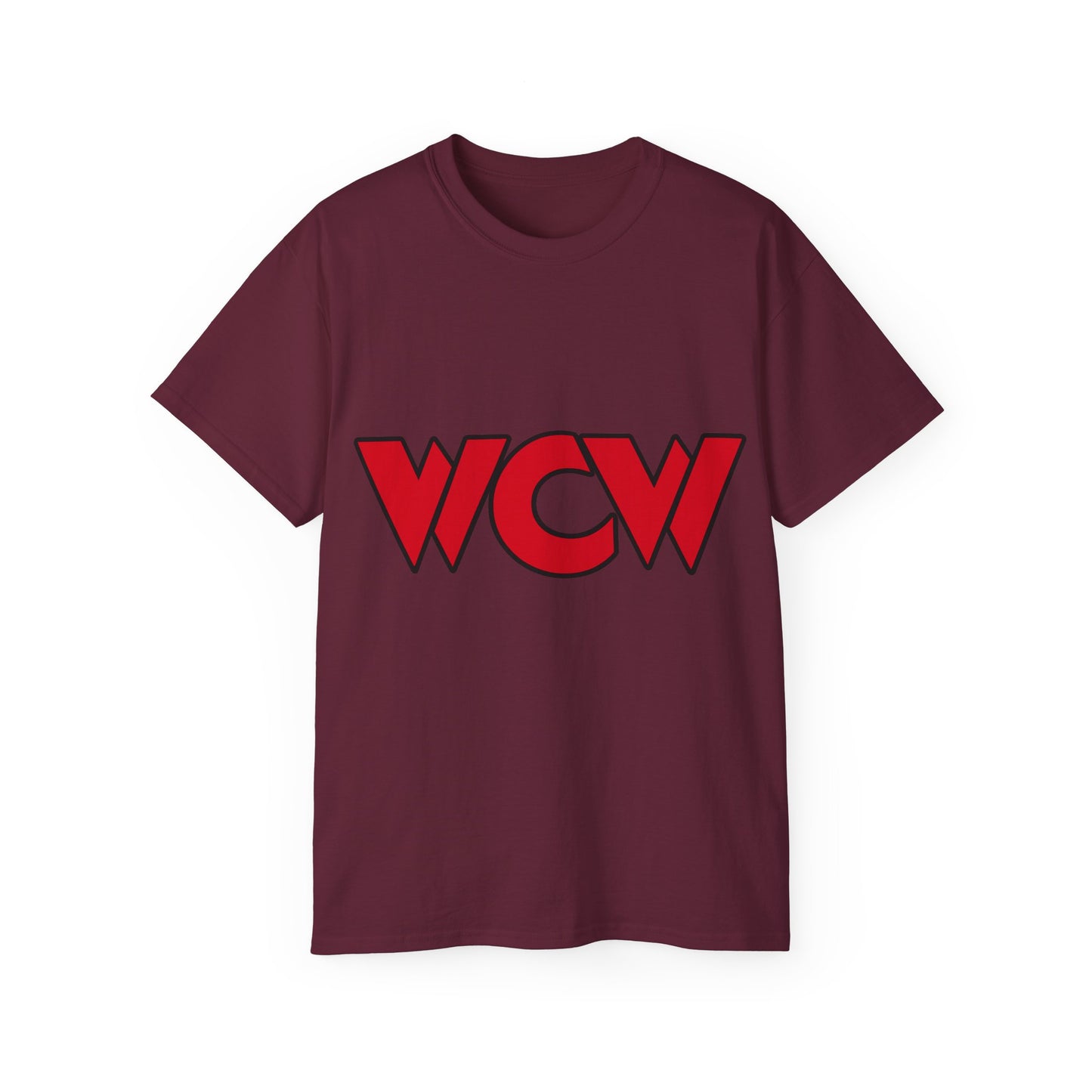 WCW Logo Red Unisex Ultra Cotton Tee
