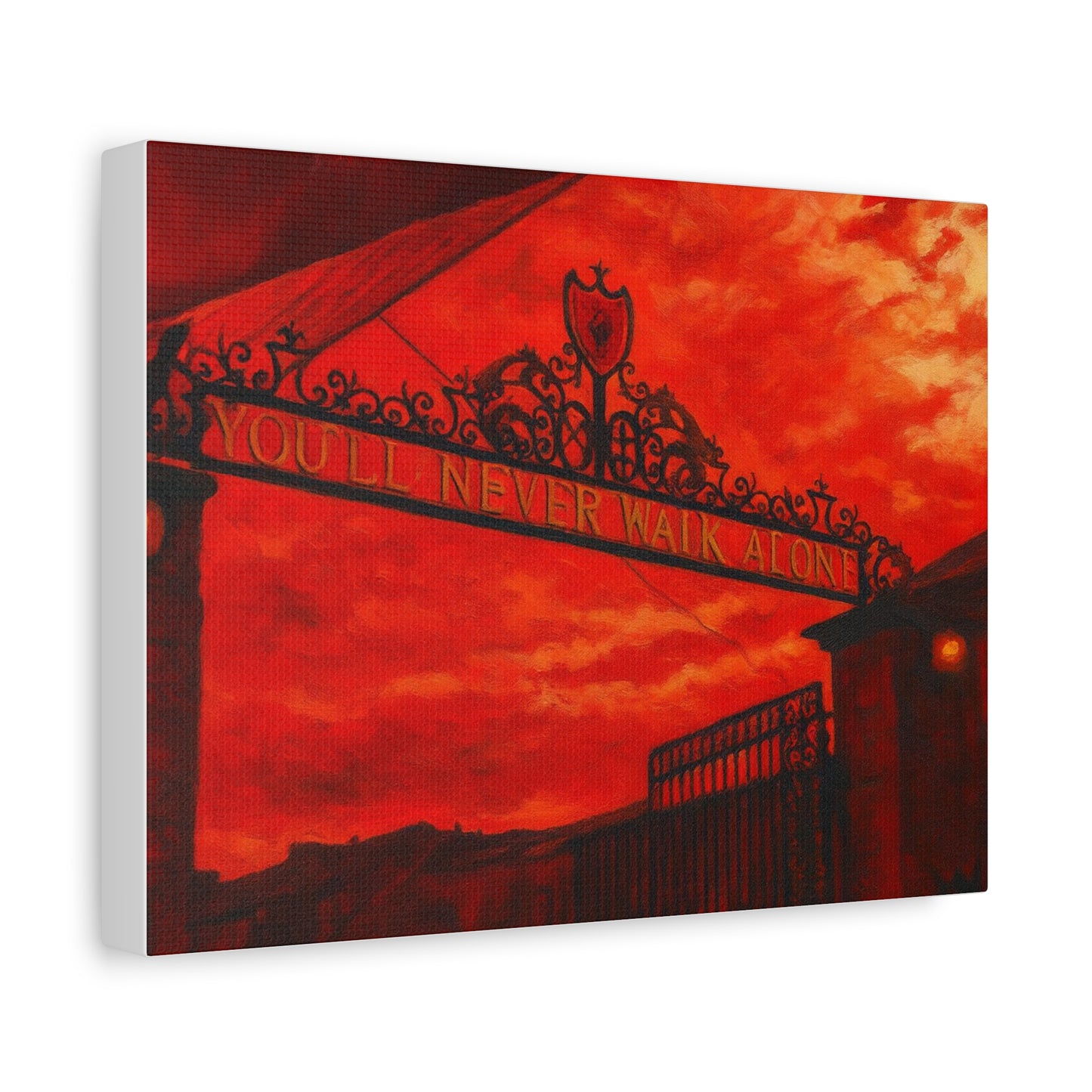Liverpool FC Shankly Gates Art Print Canvas